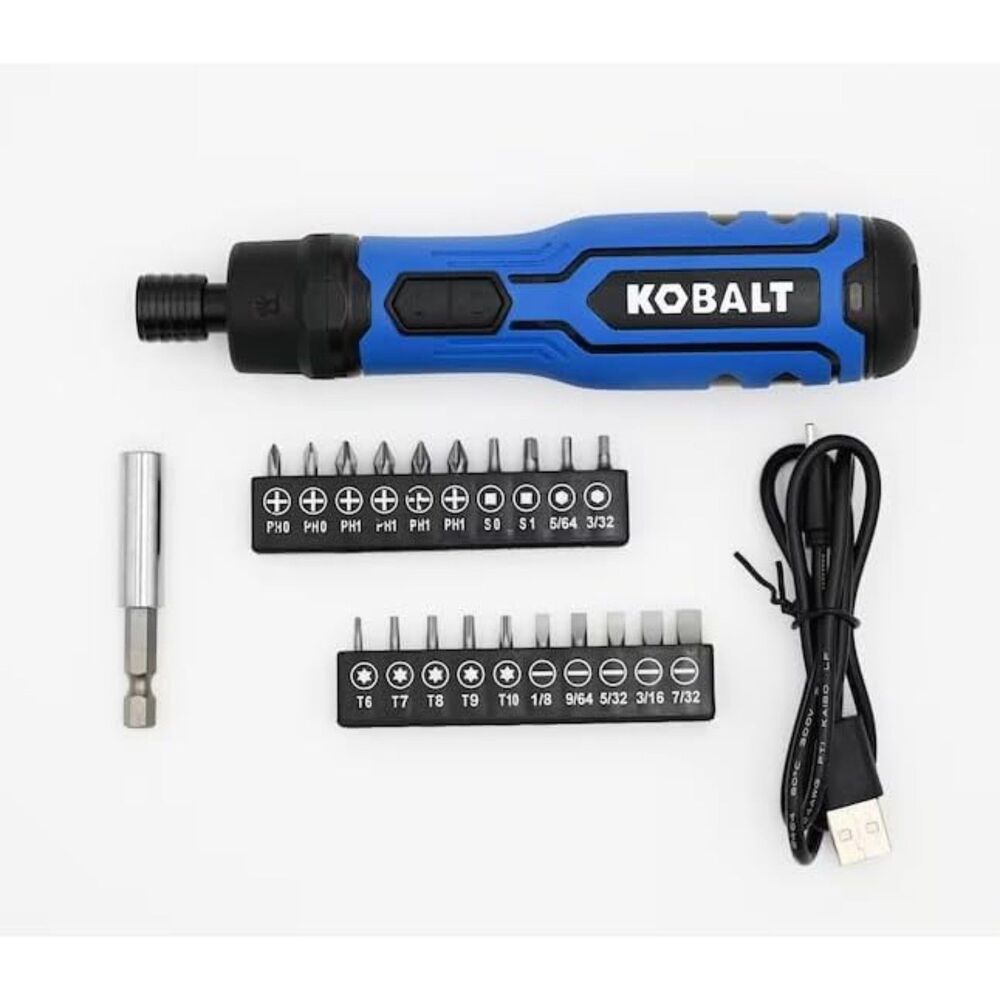 Kobalt 4-volt Max 1/4-in Cordless Screwdriver with charger
